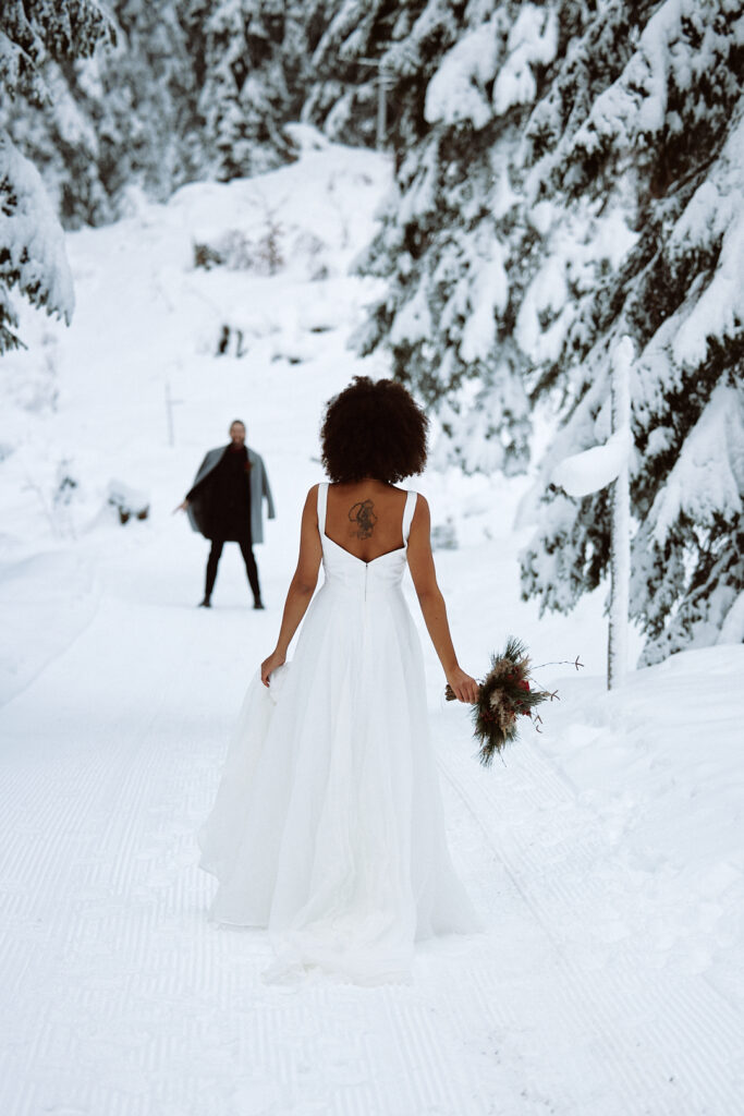 Hochzeit in de Alpen - Winterhochzeit, Schweiz und Österreich