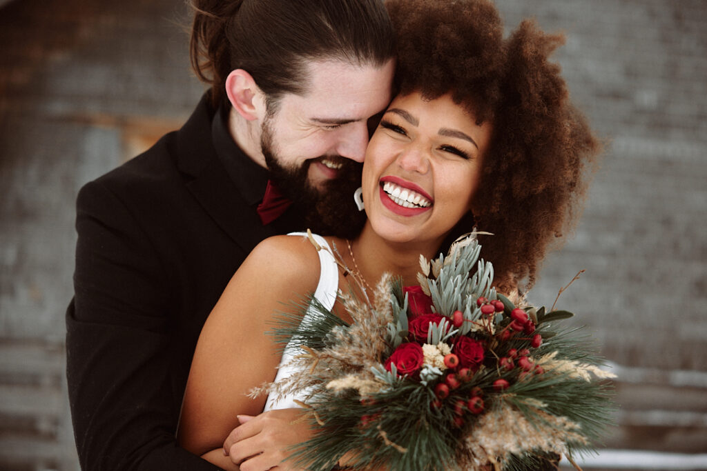 Winter, Berghochzeit - Denise Wolf von Glücksgefühle-Weddings