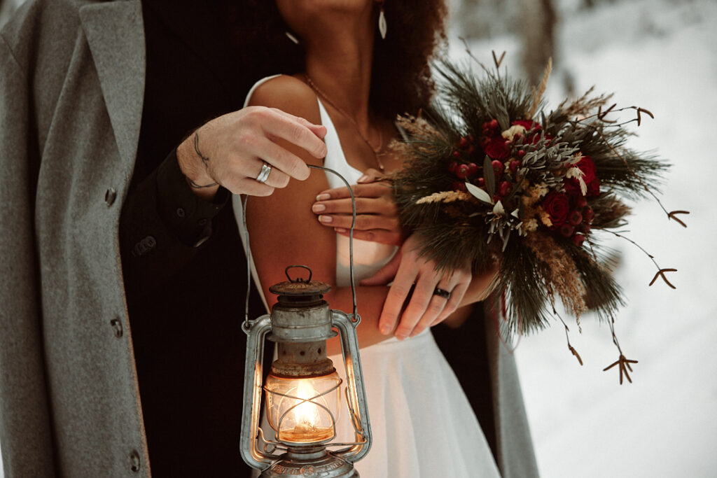 Winterhochzeit in den Bergen - Glücksgefühle Weddings, Österreich und Schweiz