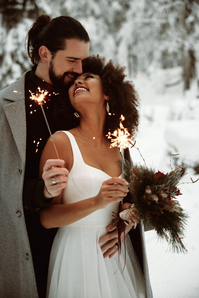 Winterhochzeit in den Bergen - Österreich und Schweiz