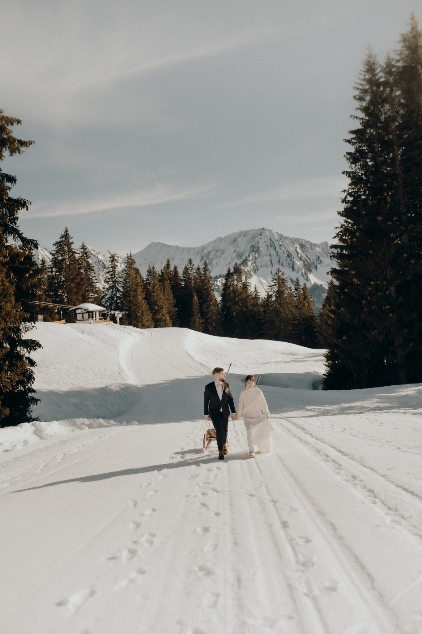 Winterhochzeit, Berghochzeit, Destinationwedding Austria