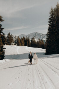 Winterhochzeit, Berghochzeit, Destinationwedding Austria
