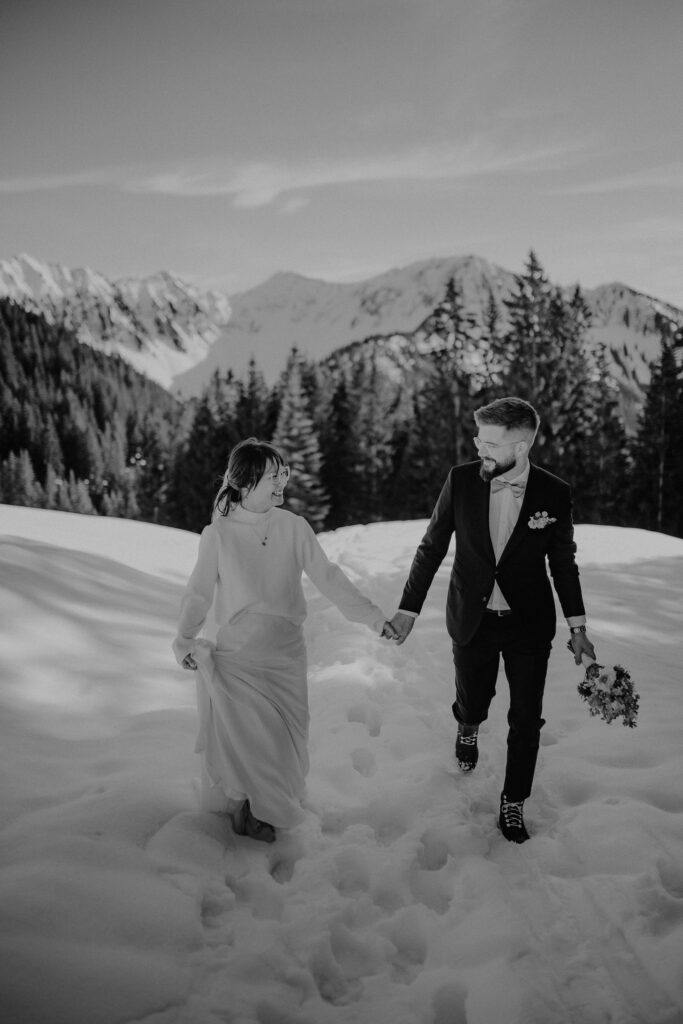 winterwedding, winterwonderland, snow wedding