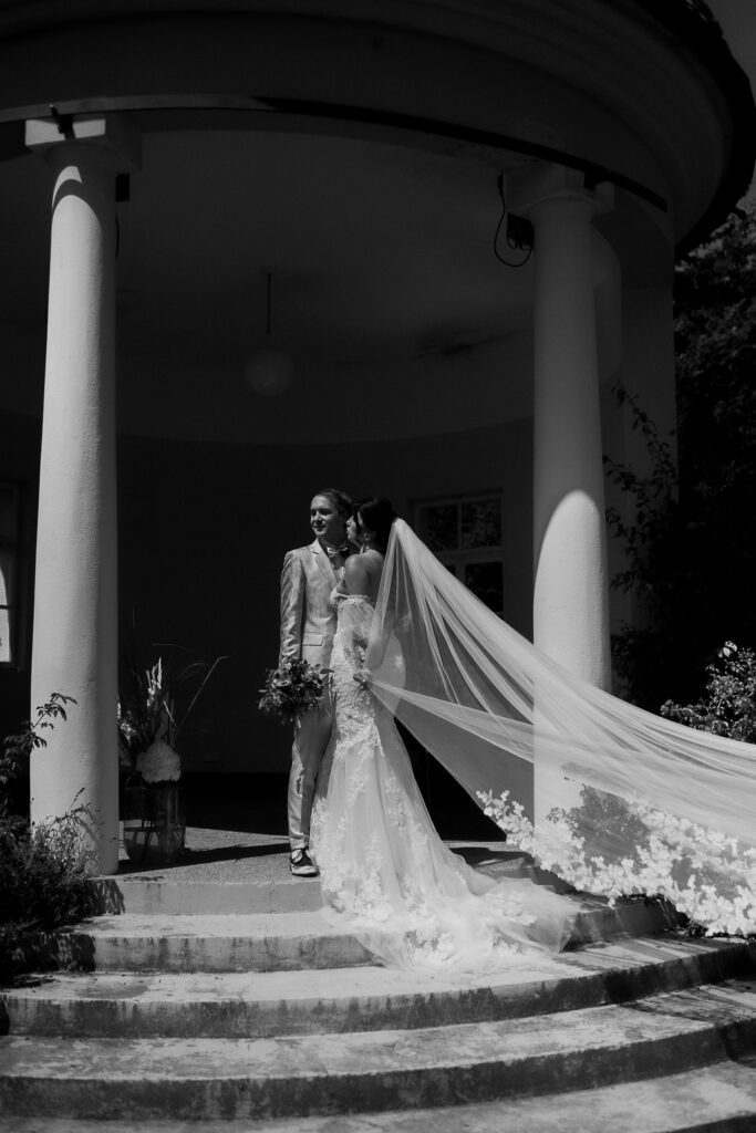 Weddingcouple, Hochzeitspaar, Villa, Elegant heiraten, Luxury Wedding