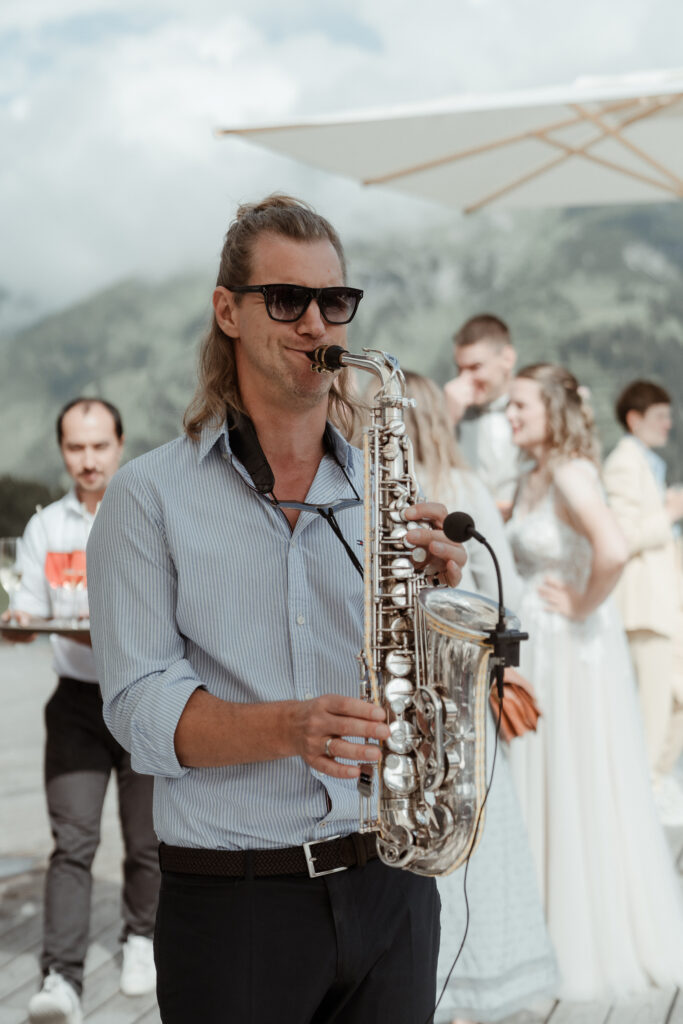 Saxophonist, DJ und Sax, Weddingmusic