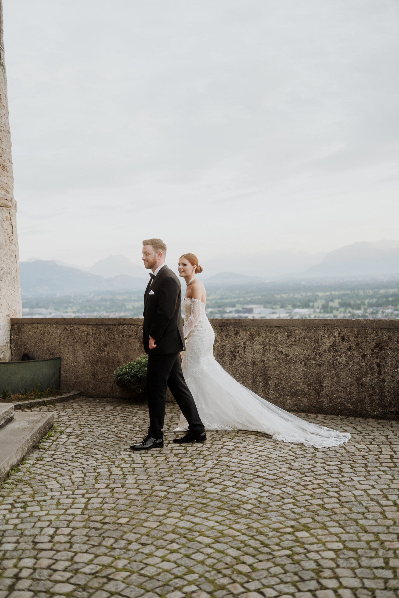 Brautpaar bei einer Hochzeit am Bodensee