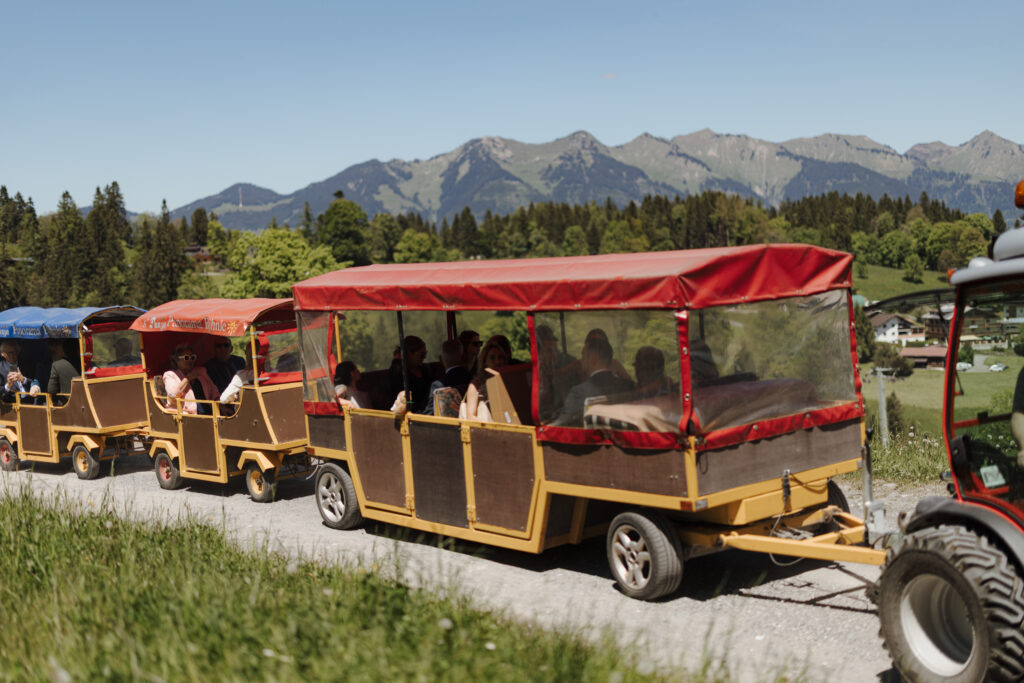 Gäste koordinieren - Alpenhochzeit in Österreich